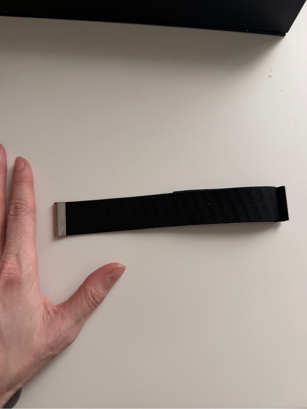 Black Whoop Strap